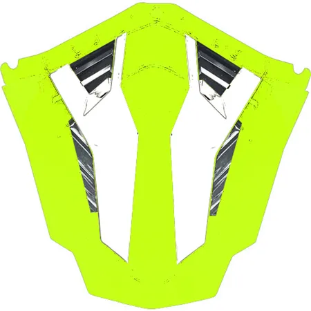 AIR VENT CHIN-HI-VIS YELLOW