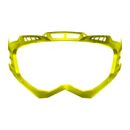 VISOR RUBBER-HI-VIS YELLOW