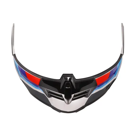 CHIN BAR-BLACK BLUE RED