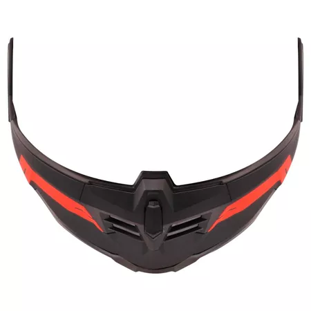 CHIN BAR-BLACK RED